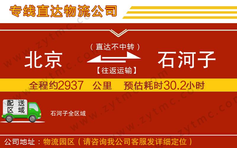 北京到石河子物流專線